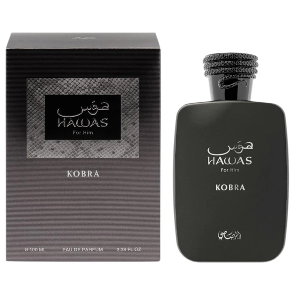 Rasasi Hawas For Him Cobra EDP 100 ml Erkek Parfümü - Resim 2