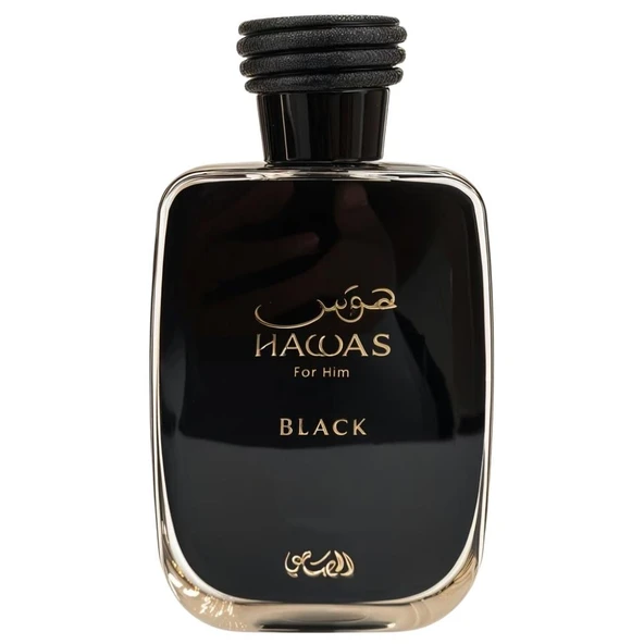 Rasasi Hawas For Him Black EDP 100 ml Erkek Parfümü ürün görseli 1