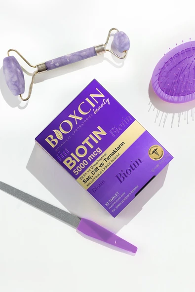 Bioxcin Biotin 5.000 Mcg 30 Tablet - Biotin Çinko 15 Mg Saç Ve Tırnak Vitamini - Resim 6