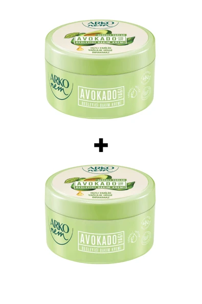 ARKO Nem Değerli Yağlar Avokado Yağı El Ve Vücut Kremi 250 Ml + 250 Ml ürün görseli 1