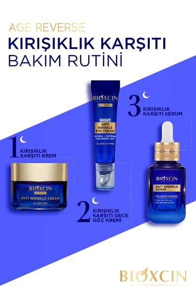 Bioxcin Age Reverse Kırışıklık Karşıtı Serum 30 ml (%20 Retinol, Kolajen İçerikli) - Resim 8