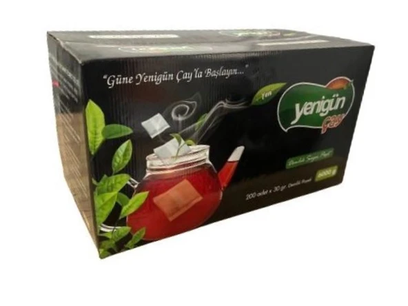 YENİGÜN DEMLİK POŞET ÇAY 6000 GR - Resim 3