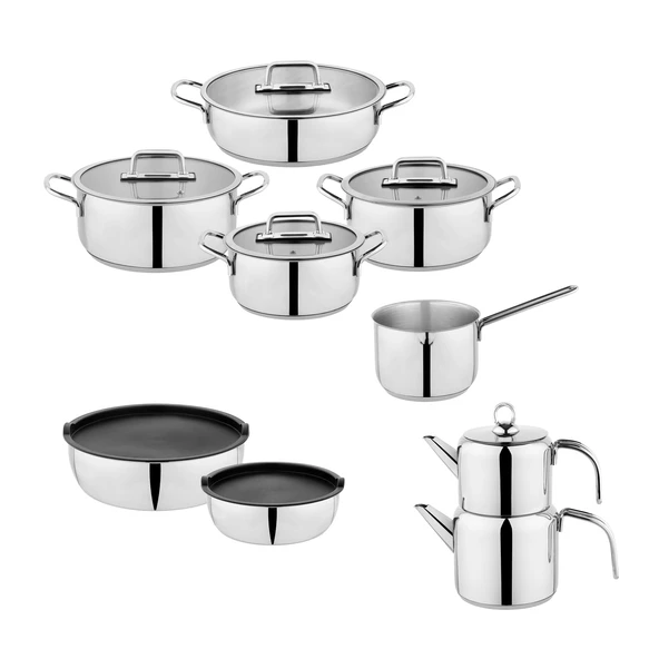 Schafer Steel Master 24 Parça Çeyiz Seti - Resim 7