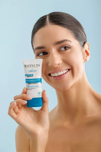 Bioxcin Acnium Sebum Dengeleyici Nemlendirci Krem 50 Ml - Salisilik Asit Çay Ağacı Yağı Niasinamid - Resim 5