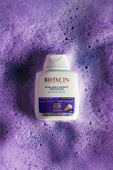 Bioxcin Saç Dökülmesine Karşı Siyah Sarımsak 300 ml 3 Al 2 Öde Şampuan - Resim 6
