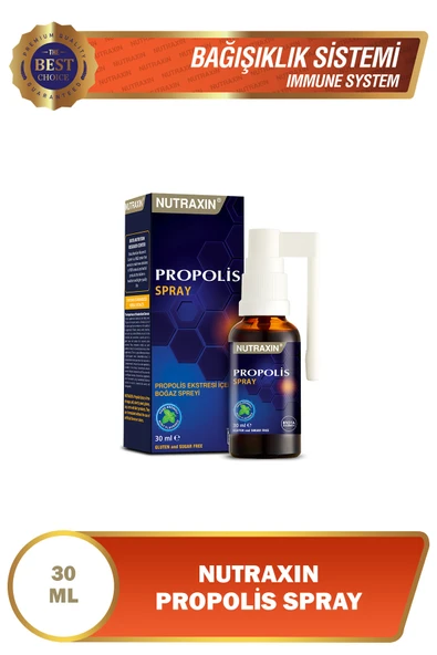Nutraxin Propolis Sprey 30 Ml - Boğaz Spreyi ürün görseli 1