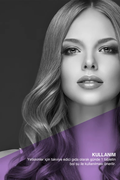 Bioxcin Biotin 5.000 Mcg 30 Tablet - Biotin Çinko 15 Mg Saç Ve Tırnak Vitamini - Resim 2