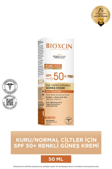Sun Care Kuru Ciltler Için Güneş Kremi Spf 50 50 ml - Renkli ürün görseli 1