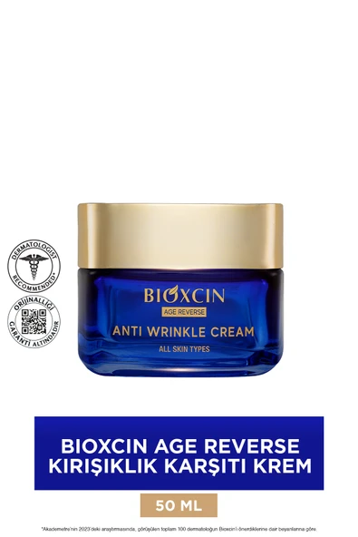 Bioxcin Age Reverse Kırışıklık Karşıtı Krem 50 ml - %10 Retinol, Kafein, Dolgunluk, Sıkılık ürün görseli 1