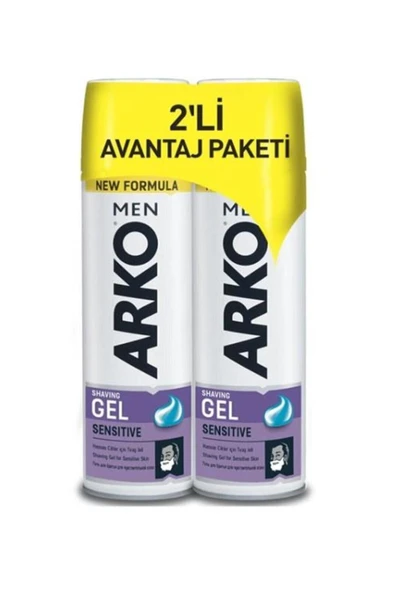 Tıraş Köpüğü 200 ml Sensitive x2 Adet ürün görseli 1