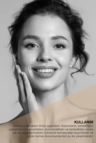 Sun Care Kuru Ciltler Için Güneş Kremi Spf 50 50 ml - Renkli - Resim 3