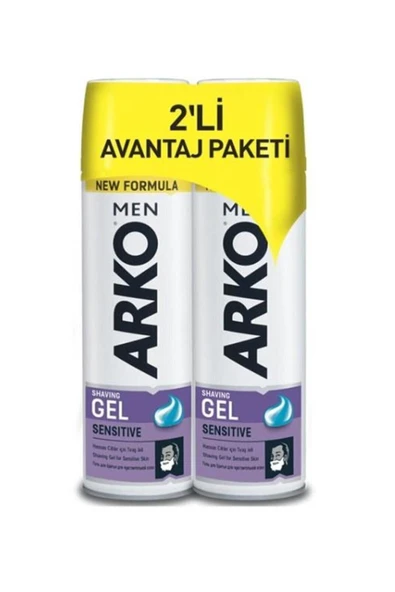 Tıraş Köpüğü 200 ml Sensitive x2 Adet - Resim 2