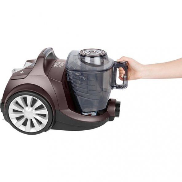 Arnica Tesla Ergo Active ET14340 750 W Toz Torbasız Elektrikli Süpürge Kahverengi - 2