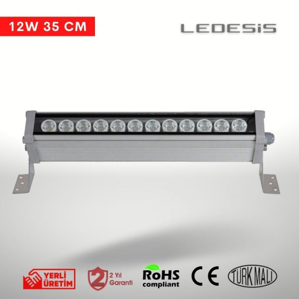 Ledesis 3000K Gün Işığı Wallwasher Duvar Boyama 35 Cm