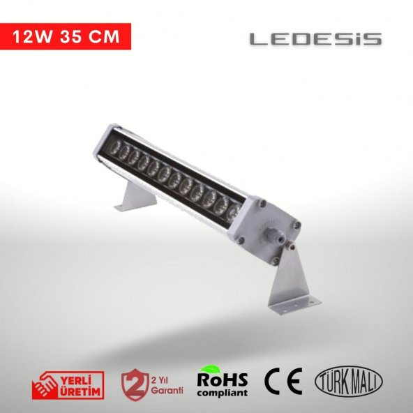 Ledesis 3000K Gün Işığı Wallwasher Duvar Boyama 35 Cm - Resim 2
