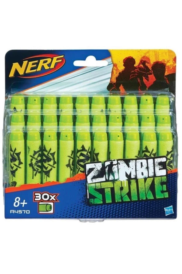 Nerf Zombie Strike Elite Dart 30'lu Yedek Paket