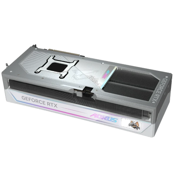 GIGABYTE AORUS GeForce RTX5090MASTERICE 32G GDDR7 DLSS 4 512 Bit Ekran Kartı GV-N5090AORUSM ICE-32GD - Resim 5