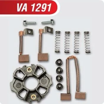 MEGA VA1291 12V KÖMÜR YUVASI VALEO 098028 RENAULT R9-19-R11-21  10,6X6,1X10,3X15 VALEO TİP CONCORDE-FLASH 4 KÖMÜR+YAYLI ürün görseli 1