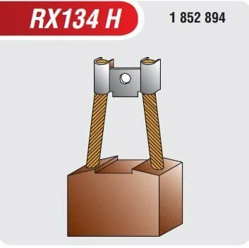 MEGA RX134H 24V  MARŞ KÖMÜRÜ  DEV FATİH KAMYON FATIH CATERPILLER 10,5X36,6X24,4 (DELCO TİPİ) ürün görseli 1