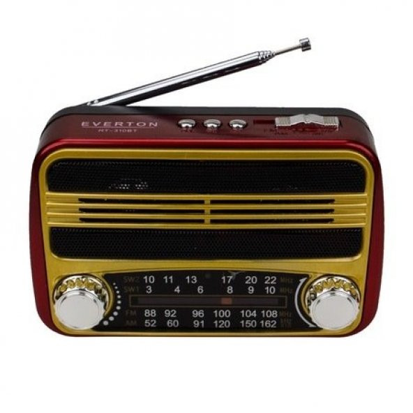 Rt-310Bt Everton Bluetoothlu Müzik Kutusu,3 Band Radyo, Usb, Sd, Mp3 Player