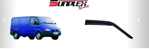 SUNPLEKS CAM RÜZGARLIĞI FORD TRANSIT T15 (1997-2002) ÖN SPORT STYLE ürün görseli 1