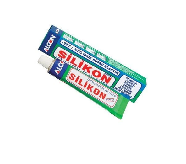 ALCON SİLİKON TÜP KUTU 40 GR(ŞEFFAF) ürün görseli 1