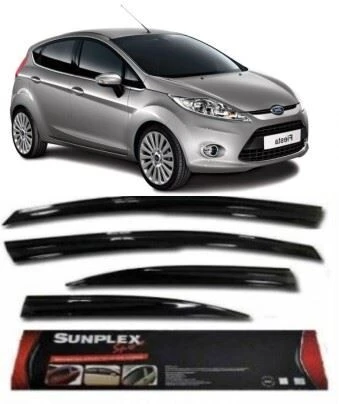 SUNPLEKS CAM RÜZGARLIĞI FORD FIESTA 2010-2017 ÖN-ARKA SPORT STYLE ürün görseli 1