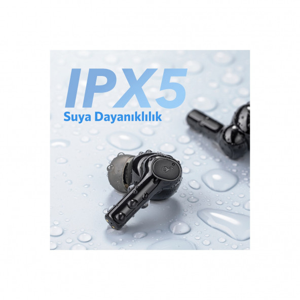Anker SoundCore R100 TWS Bluetooth Kulaklık - IPX5 Suya Dayanıklı - A3981 - Beyaz - 4