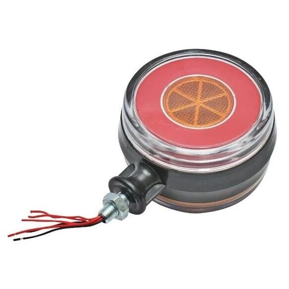 Ayna Altı Küpe Neon Led Lamba Sarı Kırmızı Sinyalli 12-24V 120mm (1 Adet) ürün görseli 1