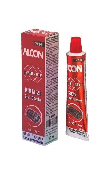 ALCON HYPER-RTV KIRMIZI SIVI CONTA 50 ML. TÜP ürün görseli 1