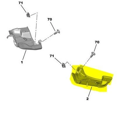 Citroen C-Elysee Yağ Karter Muhafazası (2012-2022) 9801222080 1.2 VTI, 1.5 HDI, 1.6 HDI, 1.6 VTI ürün görseli 1