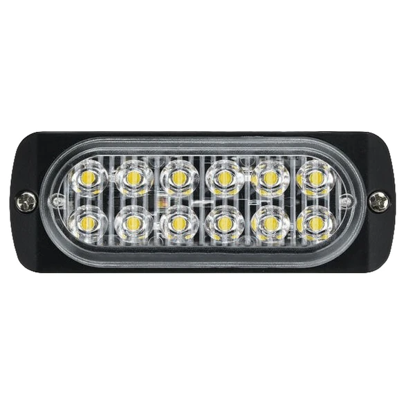 Off Road Çift Sıra Mercekli Led Fonksiyonlu Beyaz 12 Led 12-24V (1 Adet) ürün görseli 1