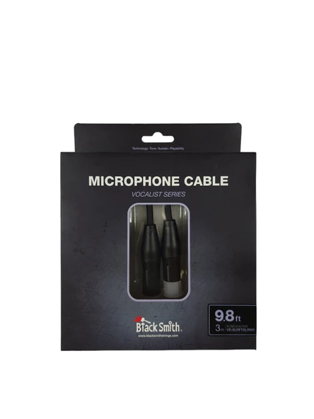 Vokalist Serisi Mikrofon Kablosu XLR (Dişi) - XLR (Erkek) 3m - Resim 2