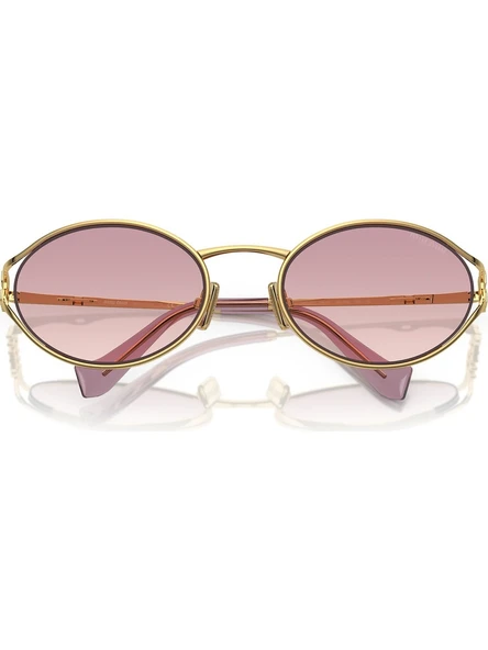 Mıu Mıu Mu 52ys 5ak/06s Kadın Güneş Gözlüğü - Resim 5