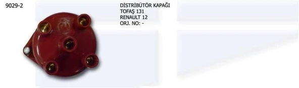 ÜNÜVAR DİSTRÜBİTÖR KAPAK PLATINLI ARACLAR ICIN  FIAT DOGAN ŞAHIN KARTAL SERCE RENAULT R12 ürün görseli 1