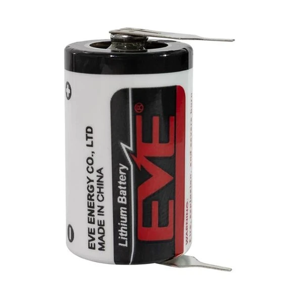Eve ER14250/3PT 1/2AA - 3.6 Volt Kısa Boy Puntalı Lityum Pil ürün görseli 1