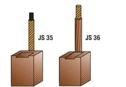 CARGO KÖMÜR YUVASI (JSX 35/36)  SLX 3 KÖMÜRLÜ ürün görseli 1