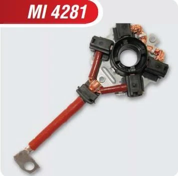 MEGA MI4281 12V KÖMÜR YUVASI DACIA LOGAN / RENAULT CLIO / KANGOO / NISSAN NOTE 4,5X12X12,5 MITSUBISHI TİP CLIO II III 1.5 DCI MEGANE ürün görseli 1