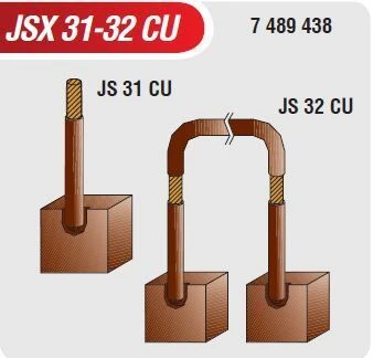 MEGA JSX31-32CU 12V MARŞ KÖMÜRÜ FIAT LANCIA ALFA ROMEO BMW DUCATO CROMA 8×19X18 FIAT TİPİ ürün görseli 1