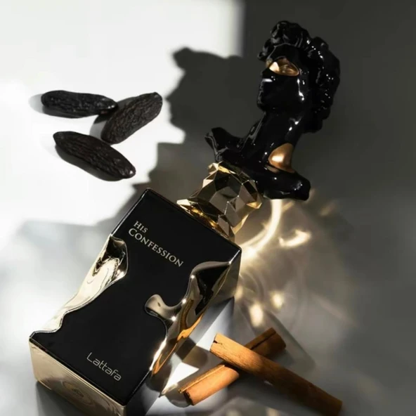 Lattafa His Confession EDP 100 ml Erkek Parfümü - Resim 4