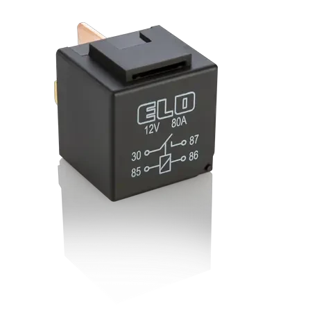 ELO MİNİ GÜÇ RÖLESİ 12V 80A 4 TERMİNALLİ TOZ KORUMALI ürün görseli 1