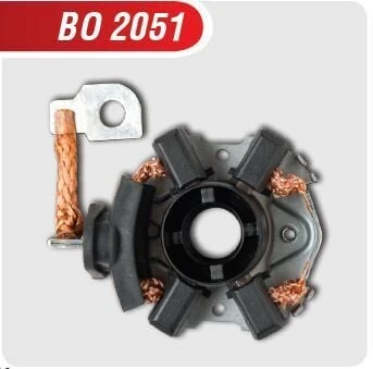 MEGA BO2051 12V KÖMÜR YUVASI AUDI SEAT SKODA VW 4,6X10X12,0/12,7 BOSH TİPİ ürün görseli 1