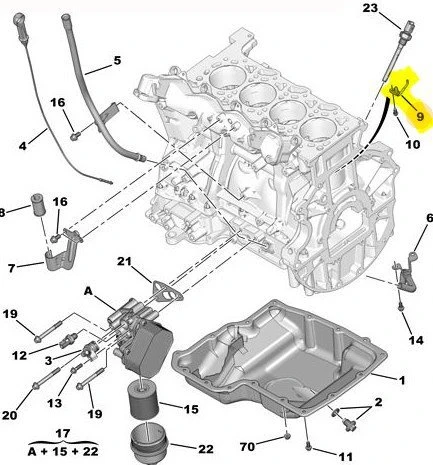Transit Custom Yağ Fıskiyesi (2012-2019) 016226 2.2L CR TC 14 DSL 100CC, 2.2L CR TC 14 DSL 155PS - Resim 2