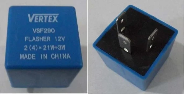 VERTEX FLAŞÖR 12V MİNİ (49 31 49A) FORD OPEL BMW SKODA VW ürün görseli 1