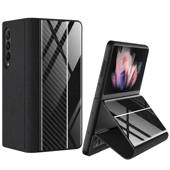 Gpack Samsung Galaxy Z Fold 3 Kılıf Droga Lüx Koruma