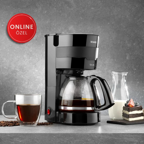Schafer Robusta Filtre Kahve Makinesi-Siyah - 3