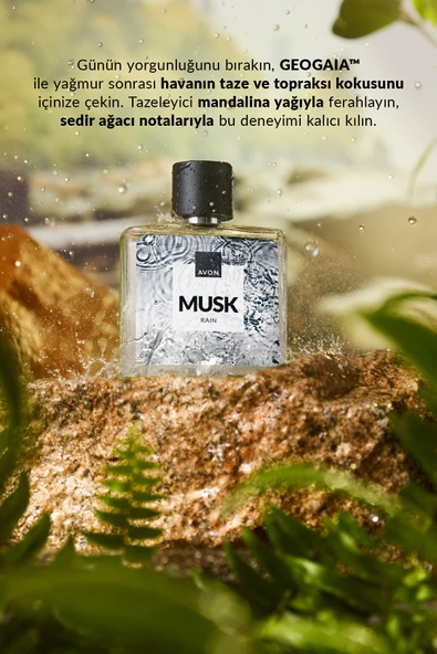 Musk Rain Erkek Parfüm Edt 75 Ml. - Resim 2