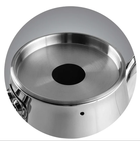 Nehir Modern Midi Çaydanlık - Siyah - Resim 5