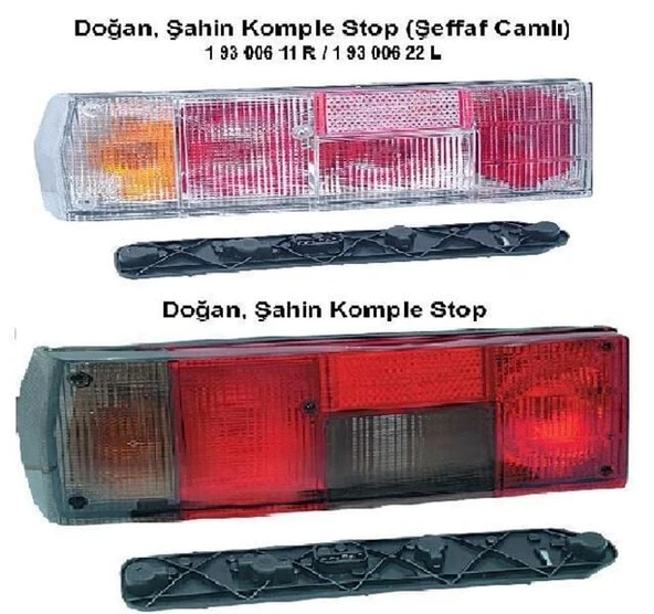 ESER STOP LAMBA DUYLU FIAT DKŞ ŞAHİN S SOL 93 ürün görseli 1