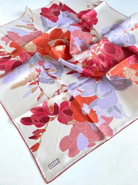 BELLİ TWİLL İPEK EŞARP 25YA4127-83 ürün görseli 1